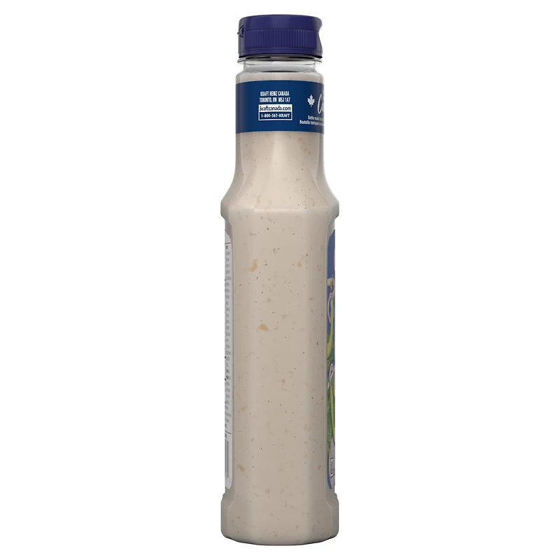 Vinaigrette Ranch Aux Trois Fromages, Bouteille KRAFT VIN. RANCH TROIS FROMAGE 425M