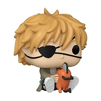 Funko Pop! Animation: Chainsaw Man - Denji avec Pochita figurine en vinyle