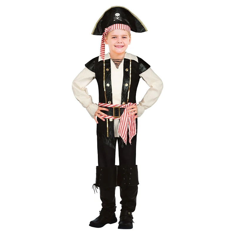 Boy's Buckling Buccaneer Costume M