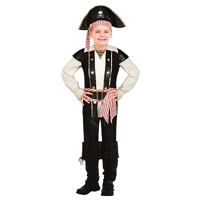 Boy's Buckling Buccaneer Costume M