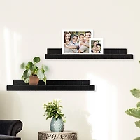 2PC LEDGE SET - BLACK
