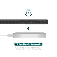 Étui protecteur en gel avec protège-coins pour Samsung Galaxy S25 / S24, noir d’onn. Testé contre les chutes de 2,44 m/8 pi