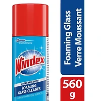 Windex Foaming Glass and Window Cleaner Spray, 560g