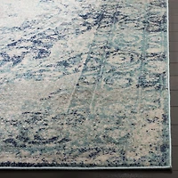 SAFAVIEH Madison Willoughby Overdyed Floral Area Rug
