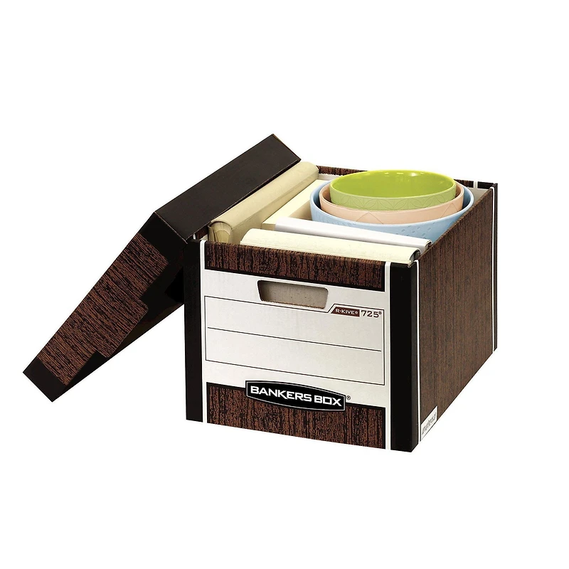 Bankers Box® R-Kive® - Letter/Legal, Woodgrain