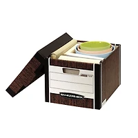 Bankers Box® R-Kive® - Letter/Legal, Woodgrain