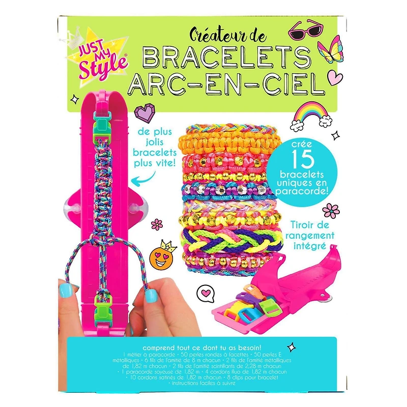 Just My Style® Créateur de Bracelets Arc-en-Ciel