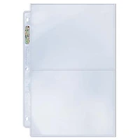 Ultra PRO 2-Pocket Platinum Page with 5 X 7 Pockets