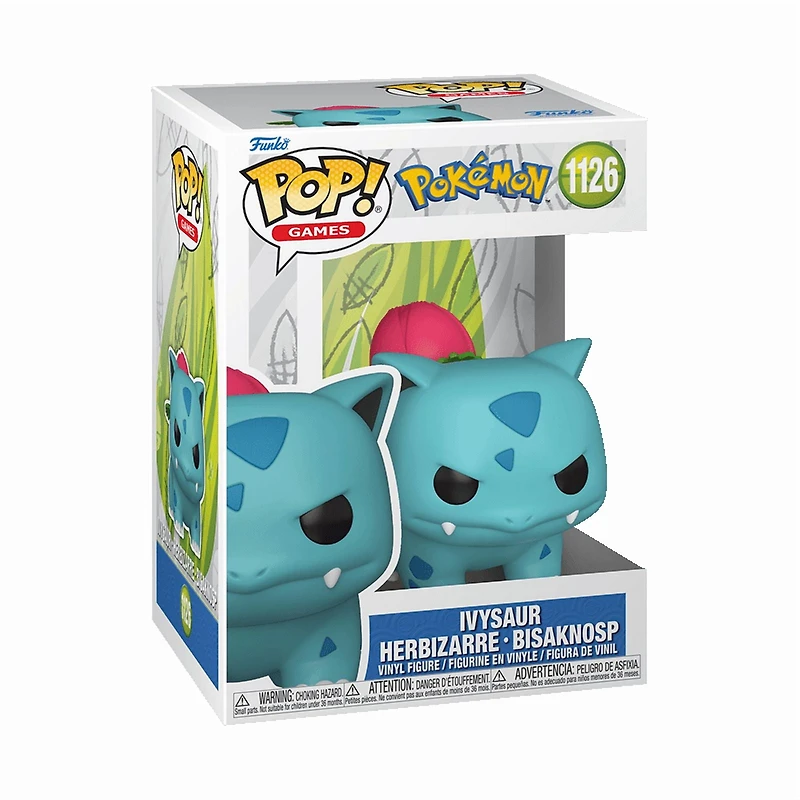Funko Pop! Pop! Games: Pokemon - Ivysaur Vinyl Figure