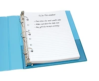 Avery Mini 5.5" x 8.5" Binder Filler Paper,100 Sheets-14230