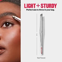Revlon Slant Tweezer, High Precision Multipurpose Hair Removal Tool, Made With High Quality Stainless Steel, TWZ SLT TIP 0.031 lbs