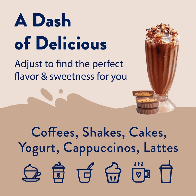 Sirop de beurre de cacahuète en coupe SF Sirop de beurre de cacahuète en coupe SF 750ml/6