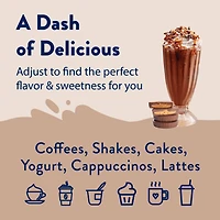 Sirop de beurre de cacahuète en coupe SF Sirop de beurre de cacahuète en coupe SF 750ml/6