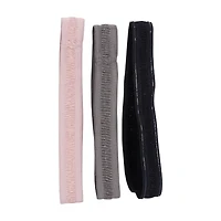 Scunci 3 pack Ribbed Headwraps, CONAIR CON RIBBED HW 3CT