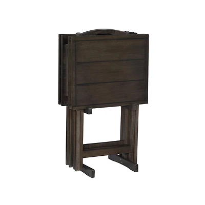 Salazar Tray Tables, Grey