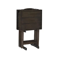 Salazar Tray Tables, Grey