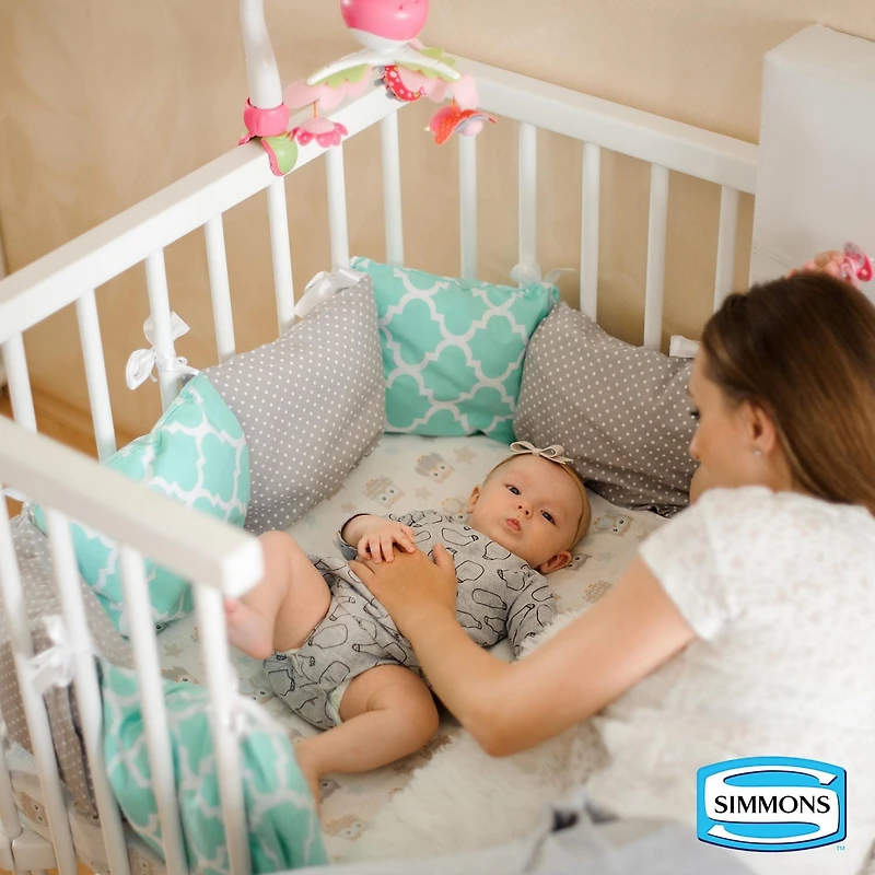 Simmons Mini Perfect Slumber Crib Mattress