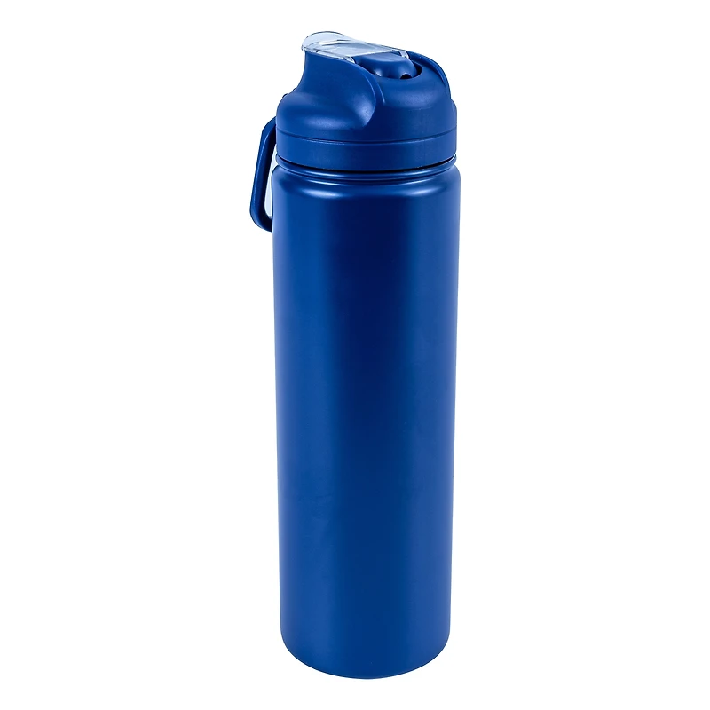 Mainstays Lot de 2 bouteilles à bec 24 oz en acier inoxydable  Bleu