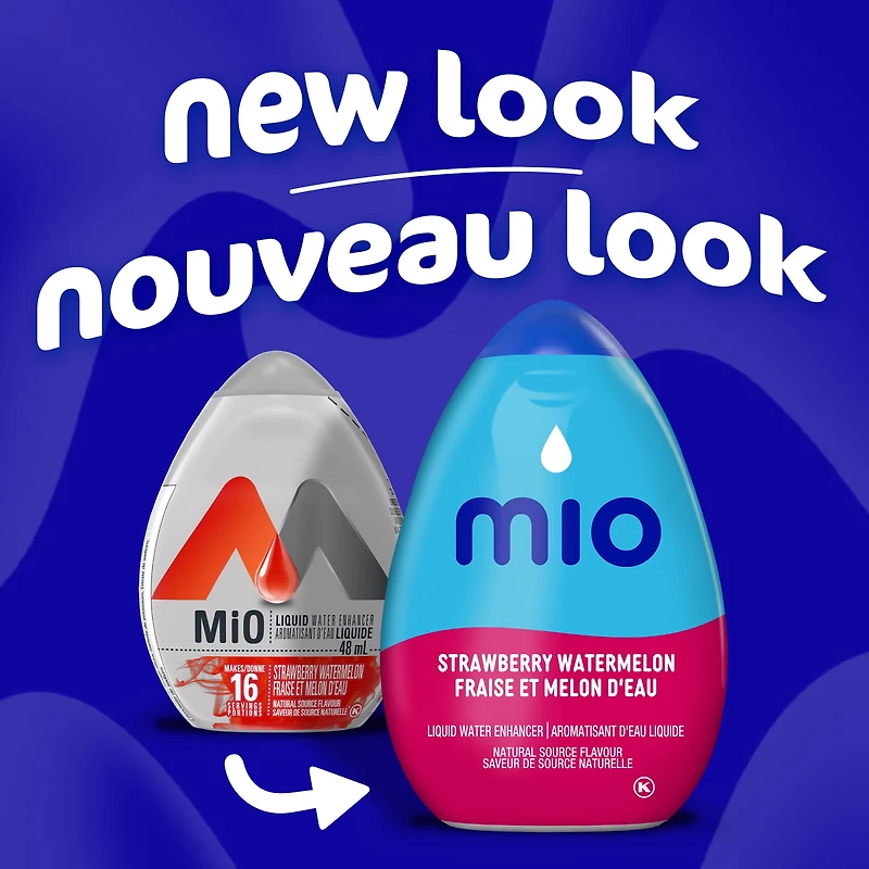 MiO Strawberry Watermelon Liquid Water Enhancer, MIO STRAWBERRY WATERMELON 48ML