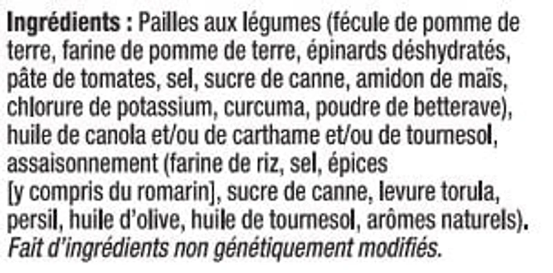 Sensible Portions Garden Veggie Straws Rosemary & Olive Oil