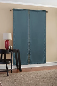 Mainstays Room Darkening 84" Rod Pocket Window Panel Pair