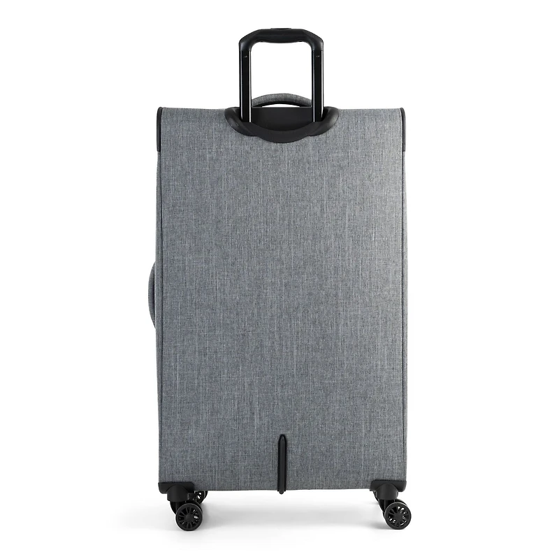 Swiss Mobility -YYZ Collection - SOFTSIDE LUGGAGE WITH DOUBLE 360-DEGREE SPINNER WHEELS - CHARCOAL
