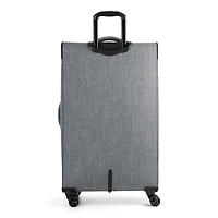 Swiss Mobility -YYZ Collection - SOFTSIDE LUGGAGE WITH DOUBLE 360-DEGREE SPINNER WHEELS - CHARCOAL
