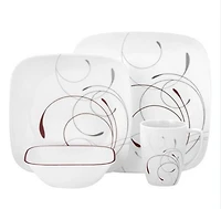 Ensemble de service de table de 16 pièces de CorelleMD Studio,  Série Splendor