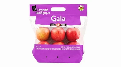 Pommes Gala biologiques Mon marché fraîcheur