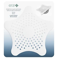 Era Silicone Hair Catcher White 6.18x6.18in, Hair catcher white