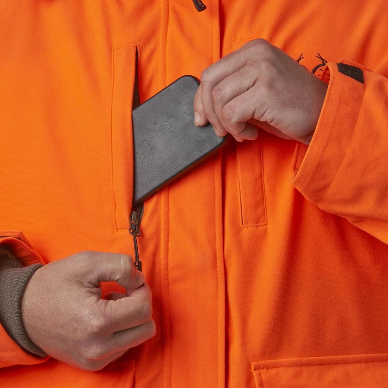 Realtree Blaze Orange Men's 4-in-1 System Parka