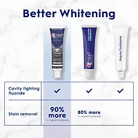 Crest 3D White Advanced Charcoal Whitening Toothpaste, 135 ml
