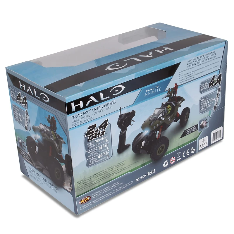 NKOK "Rock Hog" UNSC Warthog RC Toy (4x4 Rock Crawler)
