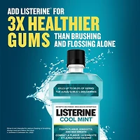 Listerine Antiseptic Mouthwash for Gingivitis and Teeth Plaque - Contains Thymol, Menthol, and Eucalyptol as essential oils  - 1.5L, 1.5 L