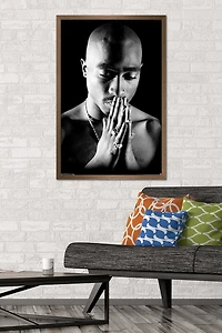 Tupac - Praying Wall Poster, 14.725" x 22.375"