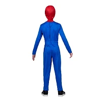 MARVEL Spider-Man Official Youth Halloween Costume - Premium Quality Jumpsuit with Detachable Fabric Mask (Small)