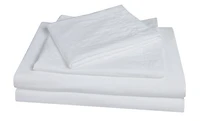 Natural Crinkle Fabric Ultra Soft Solid Duvet Cover Set - Zipper Closure
