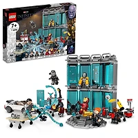 LEGO Super Heroes Iron Man Armory 76216 Toy Building Kit (496 Pieces)