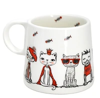 PAWZ Jeu de 2 Tasses de Chats