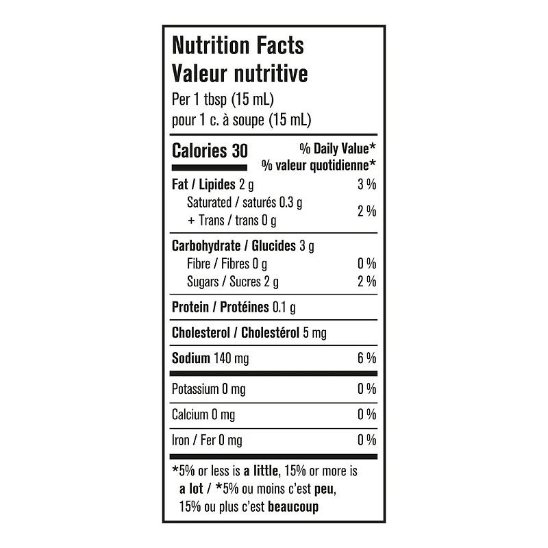 Tartinade Calorie-Wise 650ML