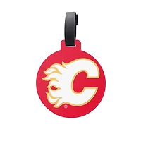 ÉTIQUETTE À BAGAGES JUMBO SOUS LICENCE OFFICIELLE DE LA LNH CALGARY FLAMES