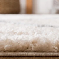 SAFAVIEH Berber Fringe Felicia Geometric Shag Area Rug
