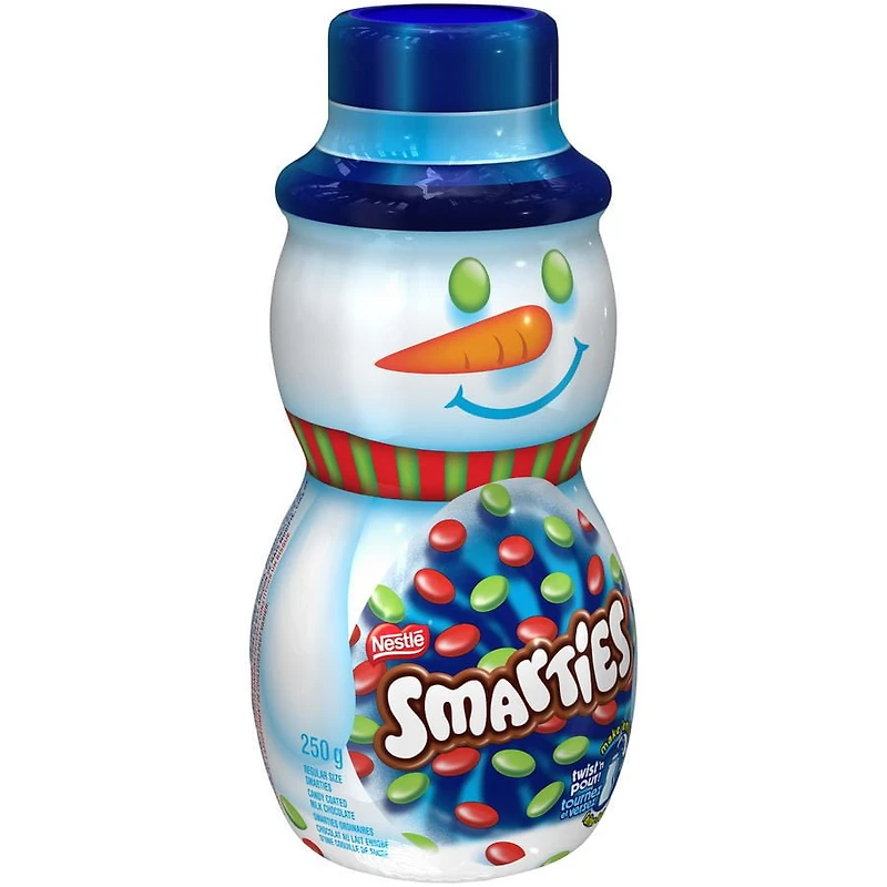 NESTLÉ® SMARTIES® Twist ‘n Pour Snowman