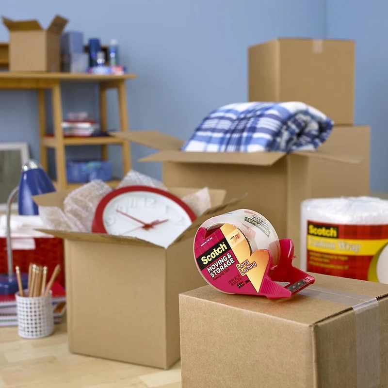 Ruban d’emballage durable pour entreposage Scotch®, 3650-3-ESF, transparent, 48 x 50 m (1,88 po x 54,6 v), 3/paquet