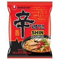Soupe de nouilles Shin Ramyun en sachet de Nongshim 120g , Soupe de nouilles