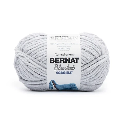 Fil Bernat® Blanket Sparkle™, polyester #6 super volumineux, 10,5 oz/300 g