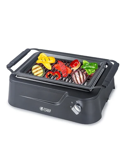 Comercial chef Indoor smokeless grill Infrared