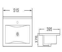 DROP Bath and Kitchen dessus de vanité