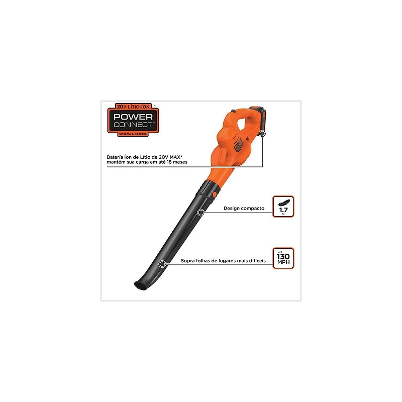Balai sans fil 20V MAX