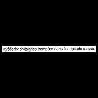 Châtaignes d’eau Dynasty en tranchées